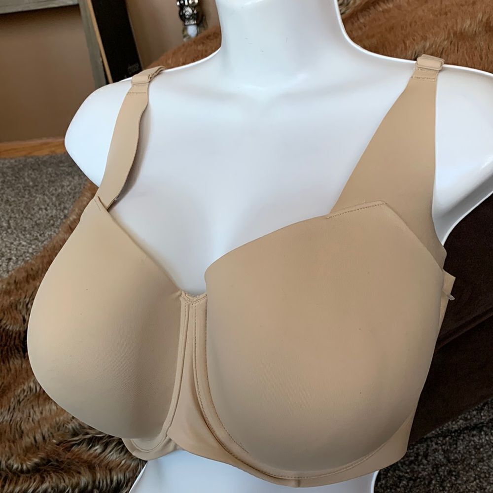 Lane Bryant Cacique Lightly Lined Max Coverage Bra Beige